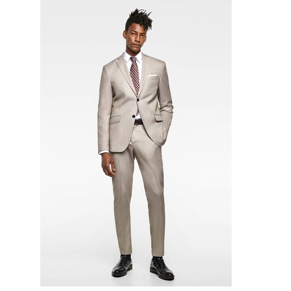 Zara Birdseye pants - Picture 1 of 7